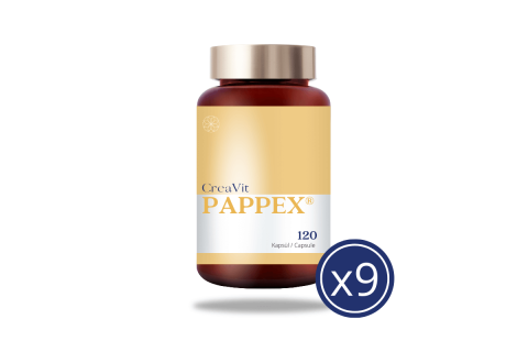 CreaVit Pappex® 120 Kapsül, HPV tedavisinde güçlü destek (6 Aylık Avantajlı Paket)