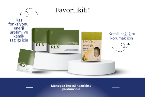 Favori İkili: CreaVit RLX + DyVite Kampanya Paketi (2 RLX + 1 DyVite)