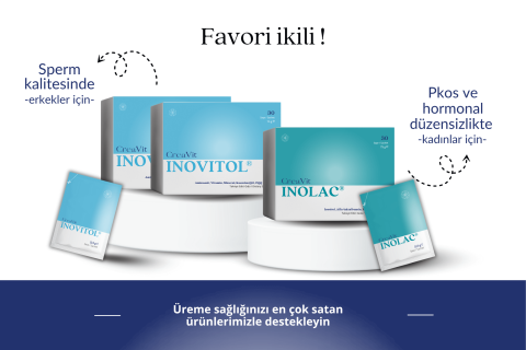 Favori İkili: CreaVit Inovitol + Inolac Kampanya Paketi (2 Inovitol + 1 Inolac)